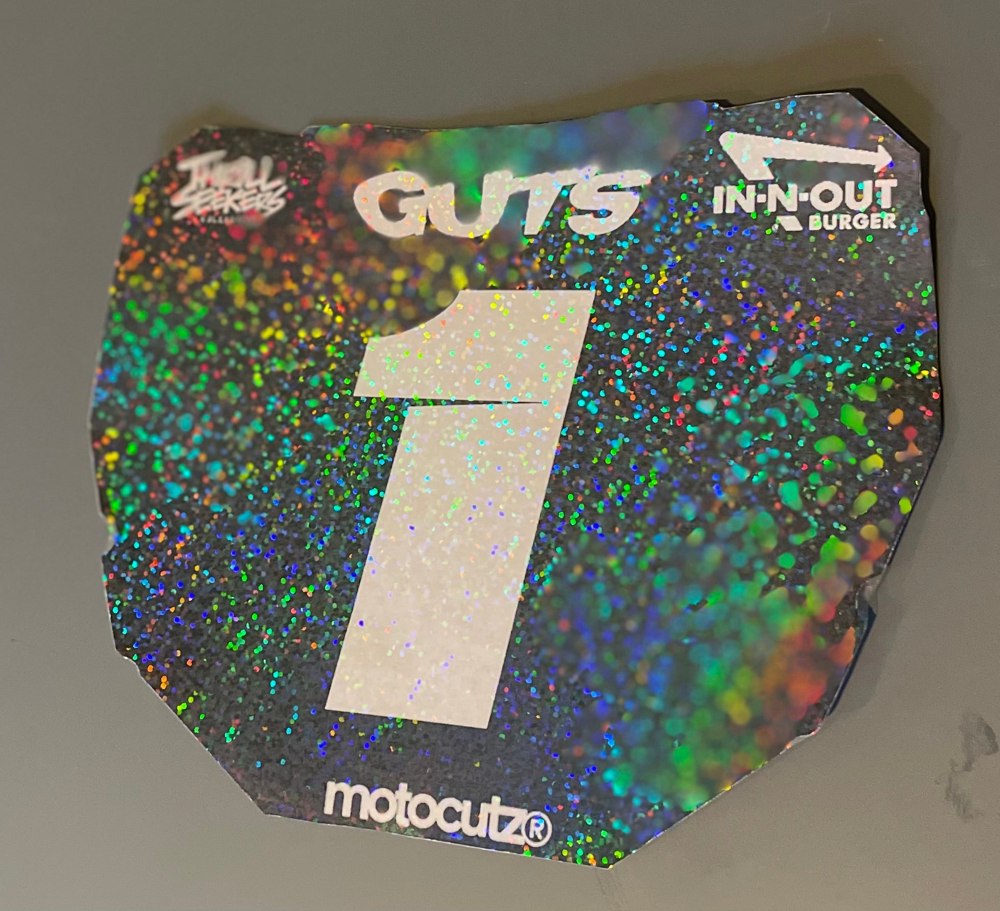 Number Plate - #1 with Hologram