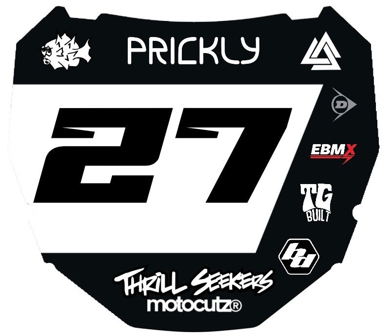 Number Plate - #27 with Hologram
