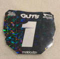 Number Plate - #1 Black with Hologram