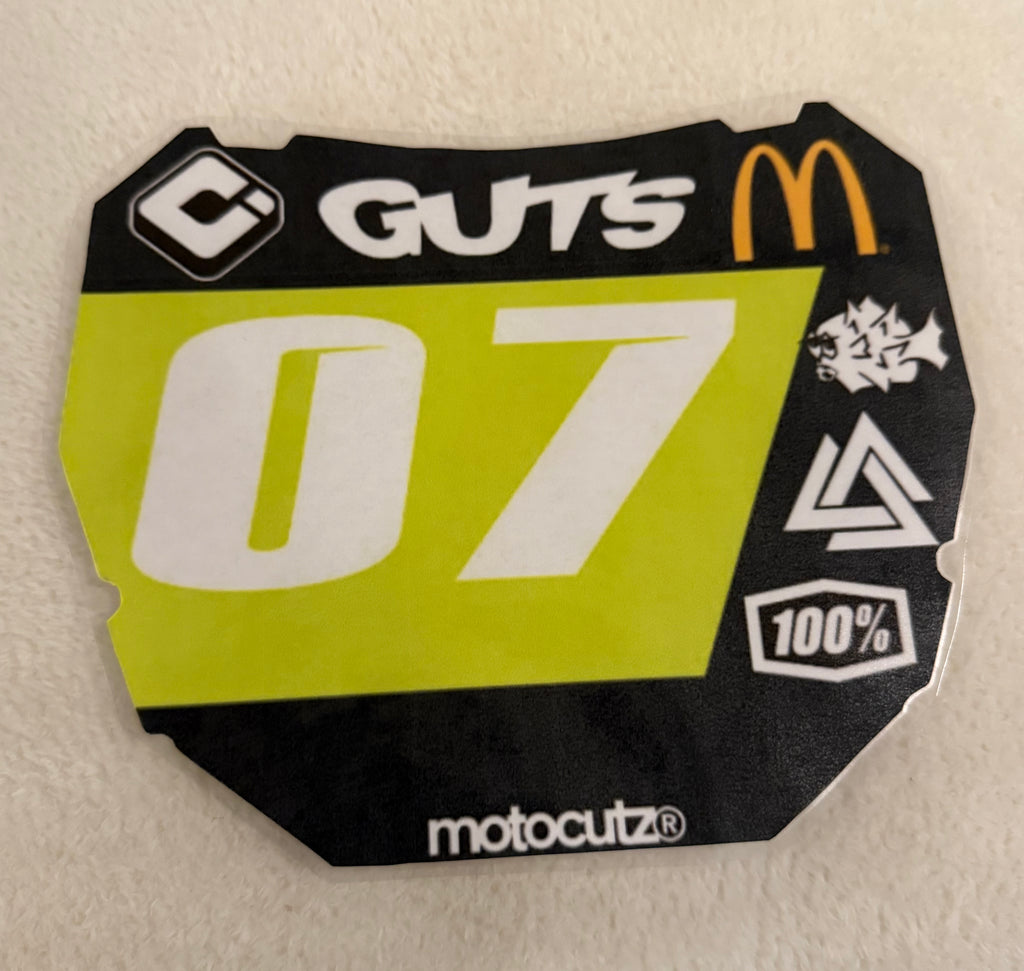 Number Plate - #07