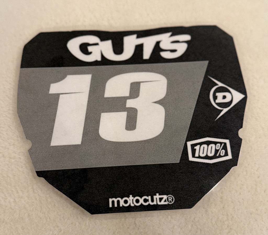 Number Plate - #13